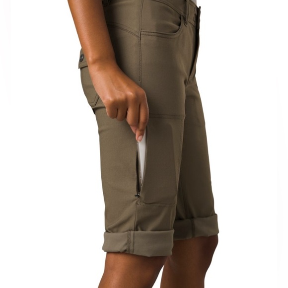 prAna Halle Capri II in Slate Green Standard Fit Outdoor Hiking Size 4 NWT - Picture 14 of 16